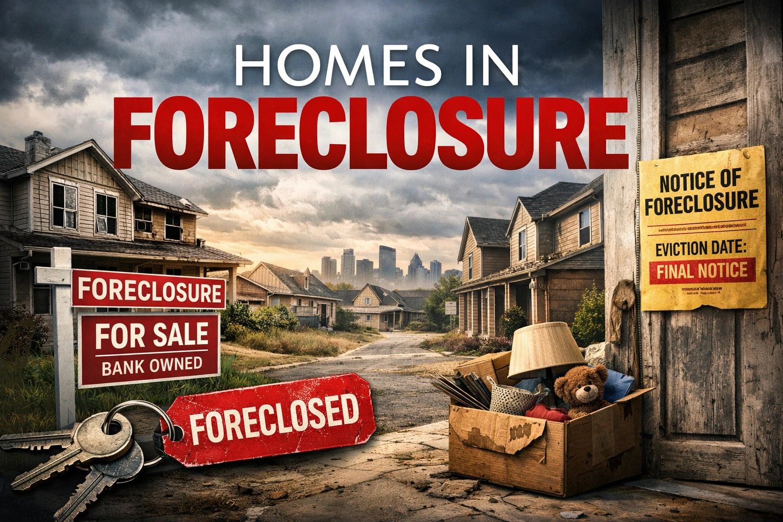 Homes in Foreclosure – Bank Owned Properties